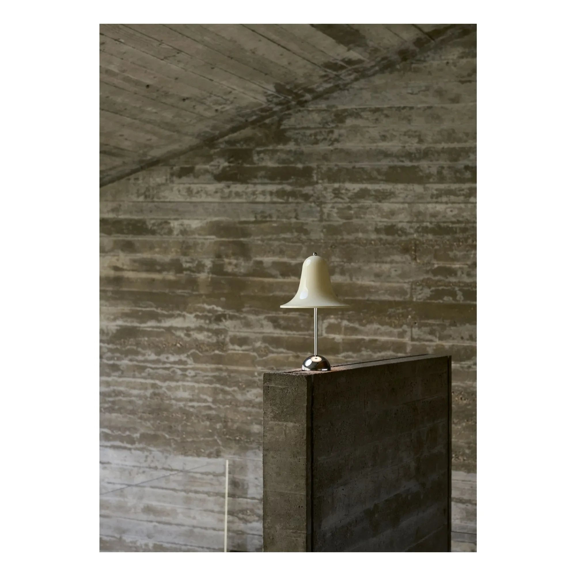 Verpan - Lámpara portátil Pantop | Crema