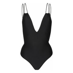Anja Paris - Le Piccolo Bañador de una pieza con textura de nido de abeja | Negro
