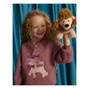 Gingersnaps - Ethel Köpek Sweatshirt | Toz Pembe