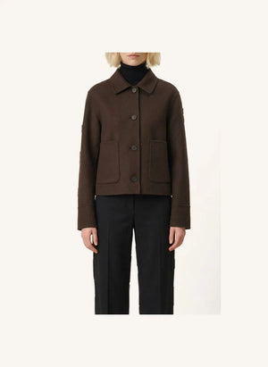 Vanessa Bruno - Chaqueta Henri Laine | Chocolate