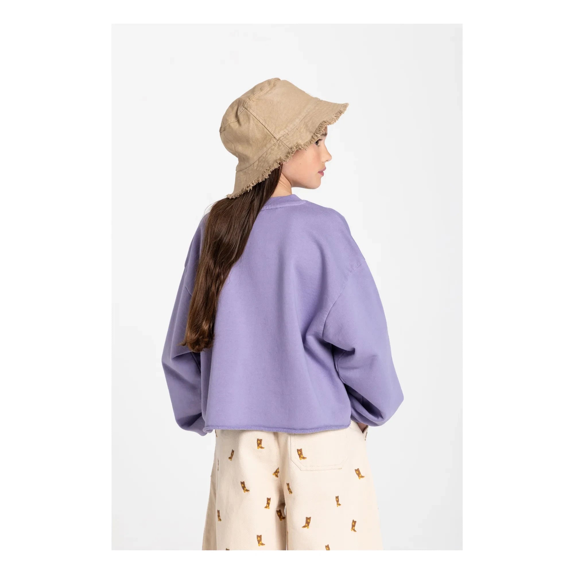 Hundred Pieces - Belmont Sweat Botları Organik Pamuk | Lavanta