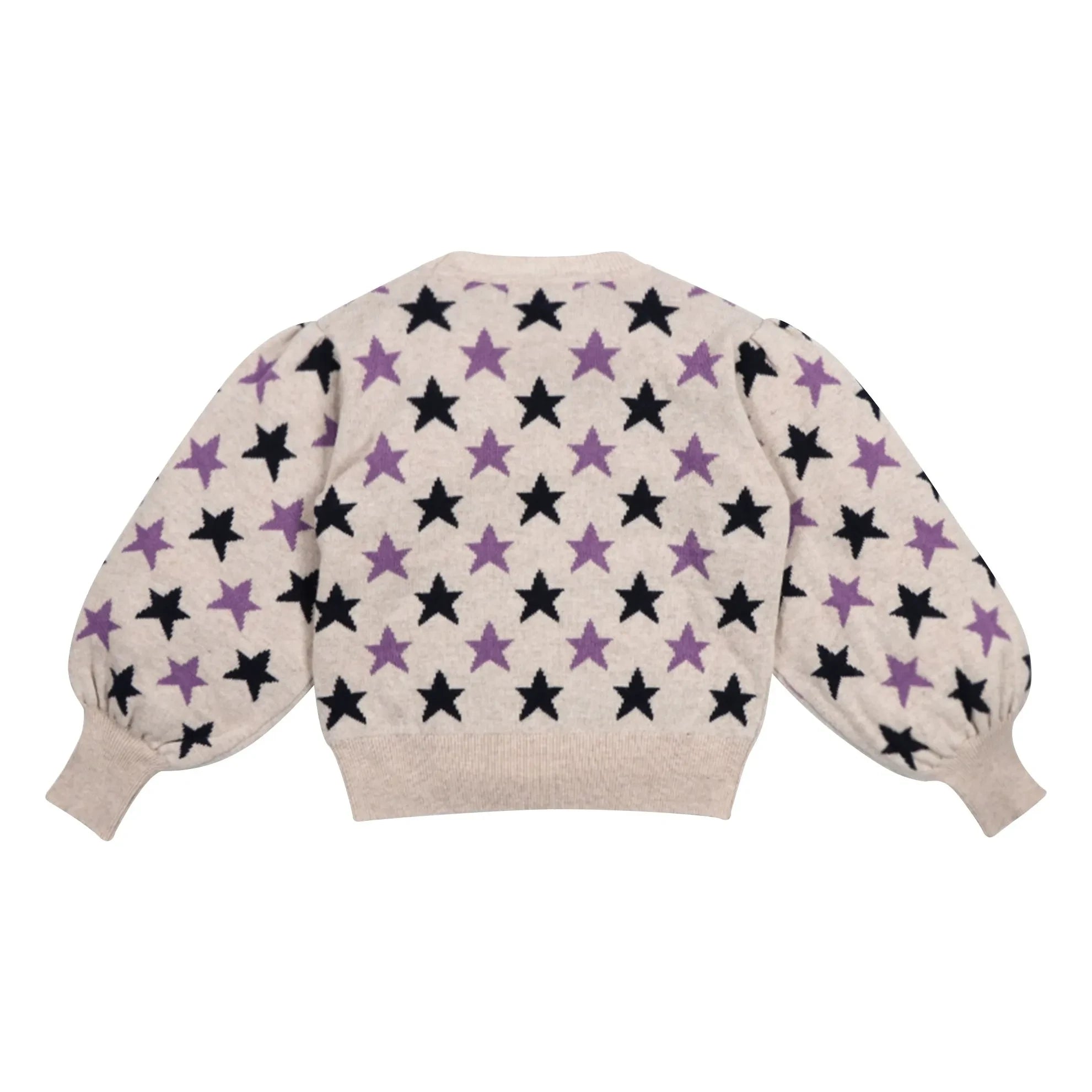 the new society - Ximena Etoiles Jersey de lana y fibras recicladas | Beige