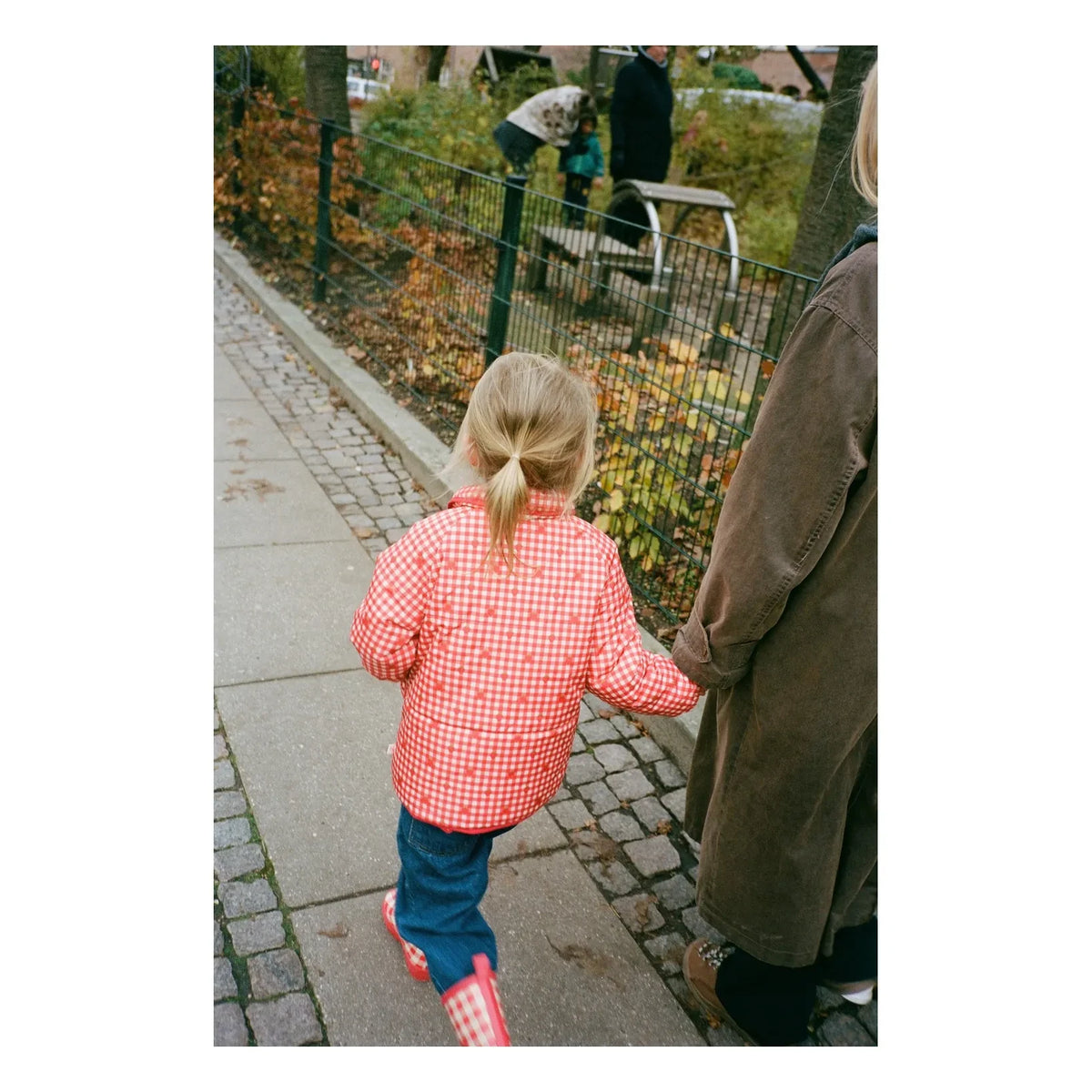 Flöss - Chaqueta Acolchada Vichy Molly | Rojo