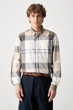 Camisa Barbour Harris tailored de algodón para hombre