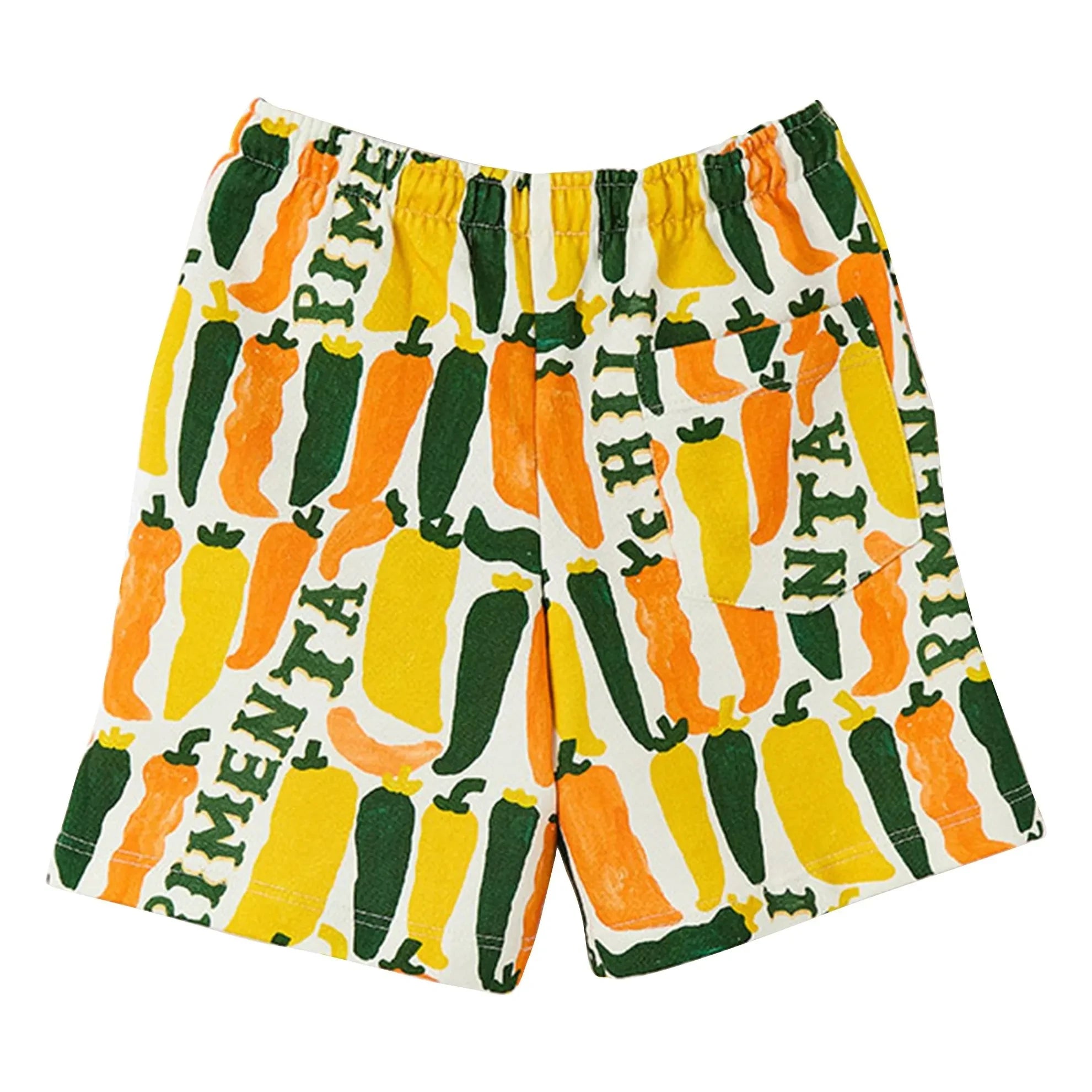 Fabula - Pantalones cortos de felpa Peppers | Amarillo