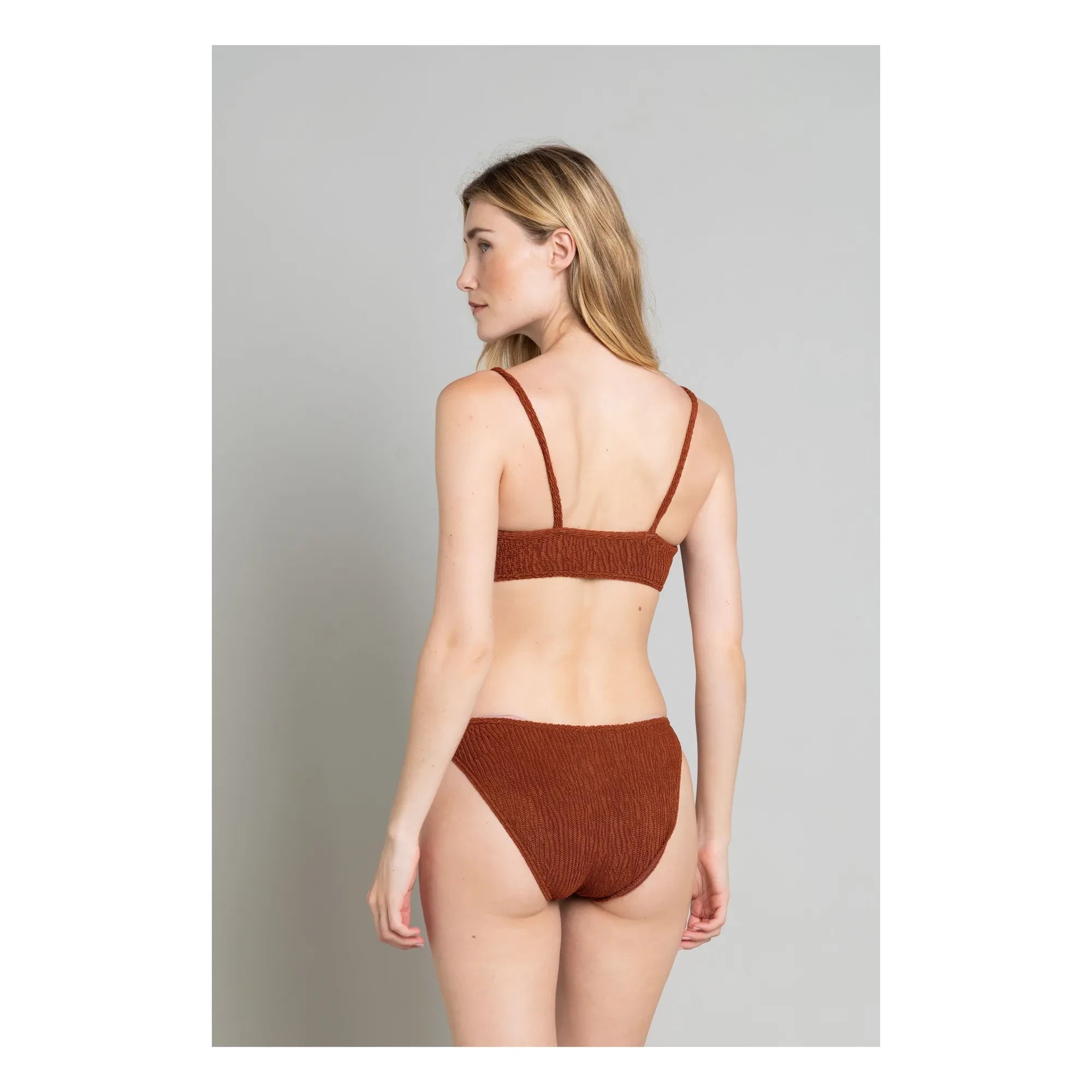 Smallable Mujer - Pantalón de punto Ashley | Terracota