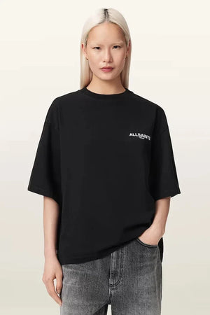 Camiseta oversize de algodón AllSaints HALIS para mujer