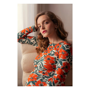 Paloma Collection - Vestido Premamá Thelma Poppy | Rojo