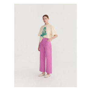 Bobo Choses - Camiseta de algodón orgánico Mr. Pickles | Crema