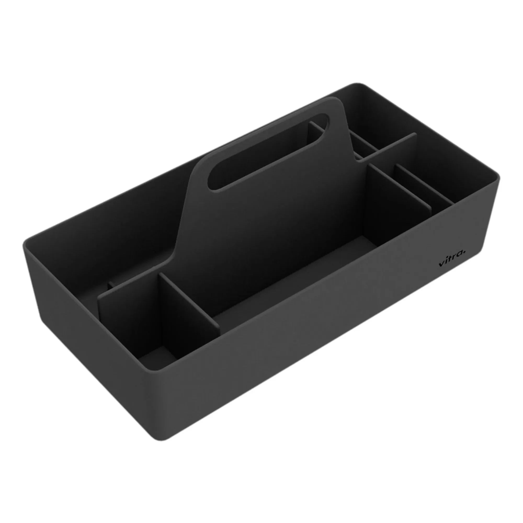 Vitra - Organizador de caja de herramientas de plástico reciclado - Arik Levy | Negro