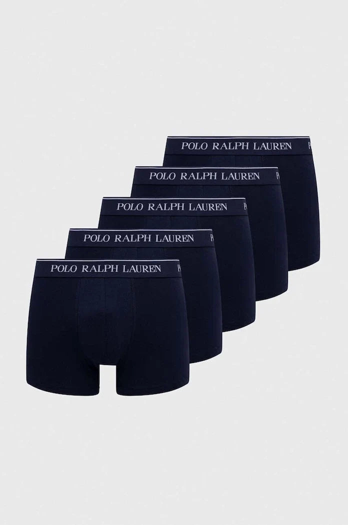 Polo Ralph Lauren Bóxers para hombre, paquete de 5