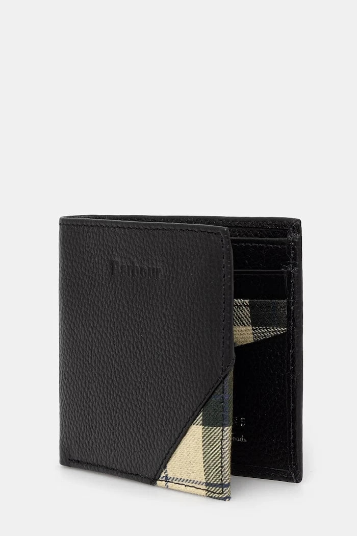 Cartera de cuero Barbour RFID para hombre Tarbert