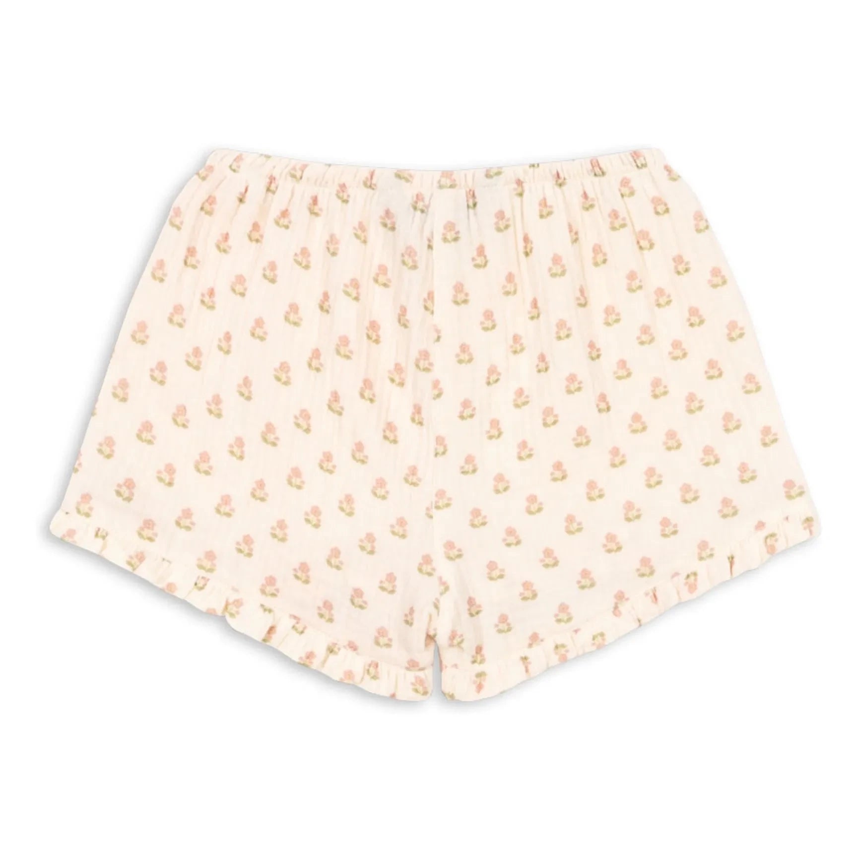 Konges Sløjd - Pantalones cortos de algodón orgánico Coco | Rosa pálido