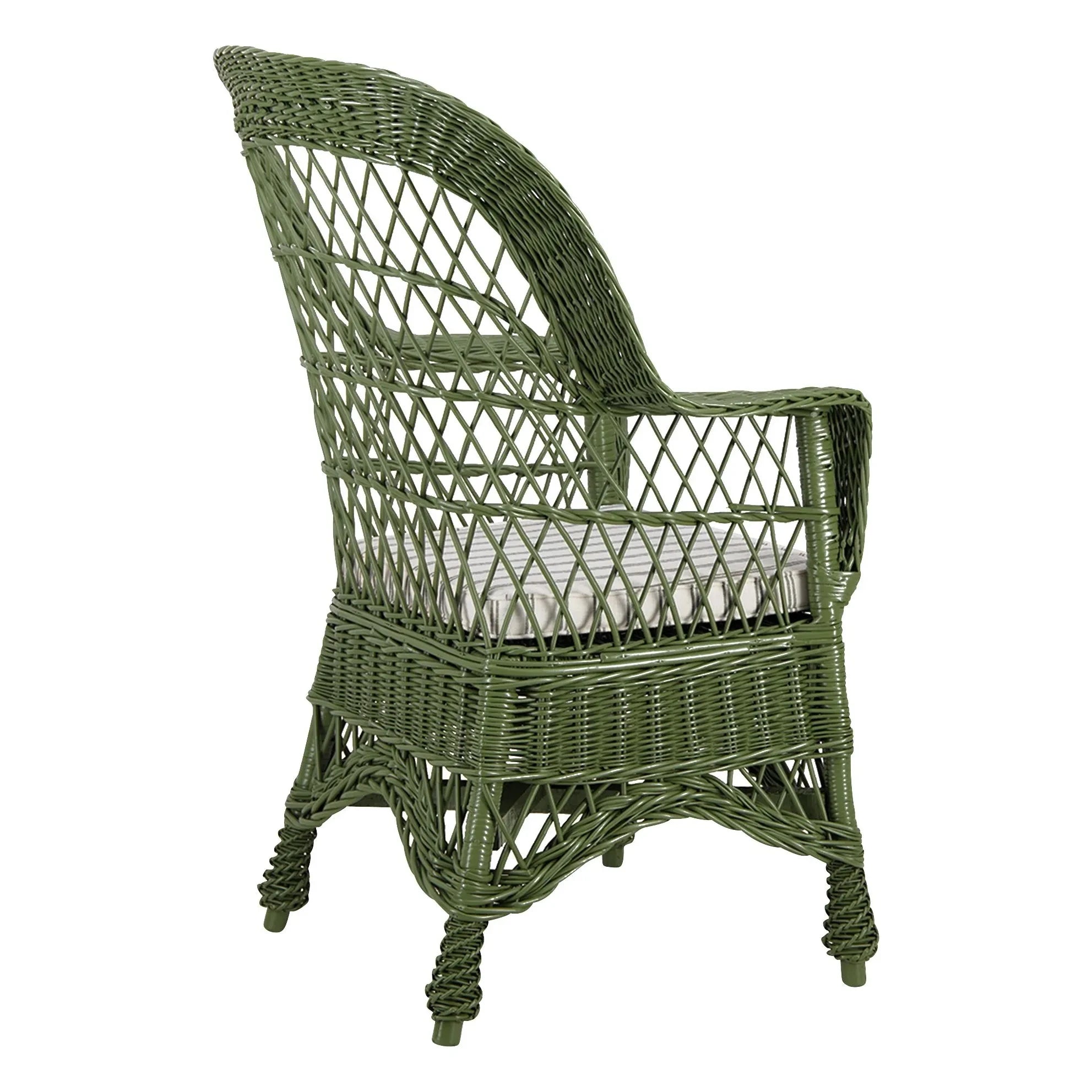 House of Capricorn - Hasır koltuk Furnas | Yeşil