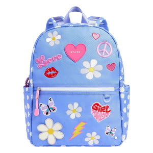 State Bags - Kane Floral Backpack | Azul Claro