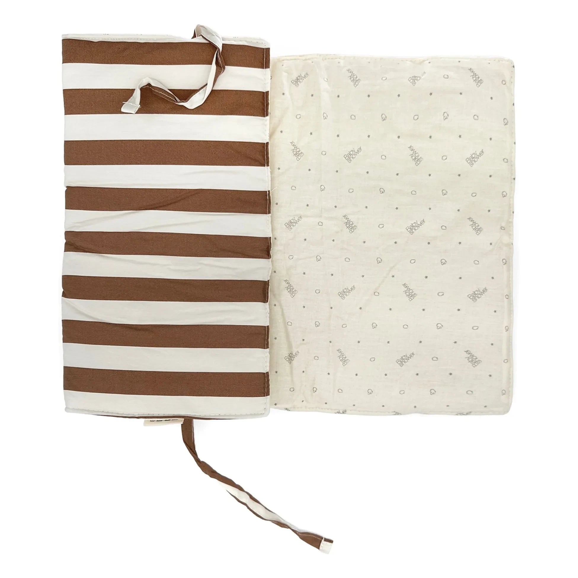 Babyshower - Audrey Caramel - Colchoneta cambiador de viaje con motivos marineros | Caramel