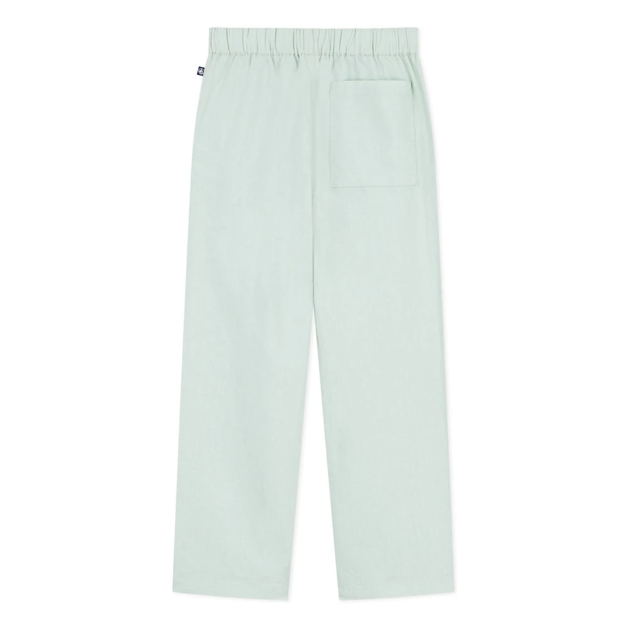 Petit Bateau - Pantalón de lino | Verde agua