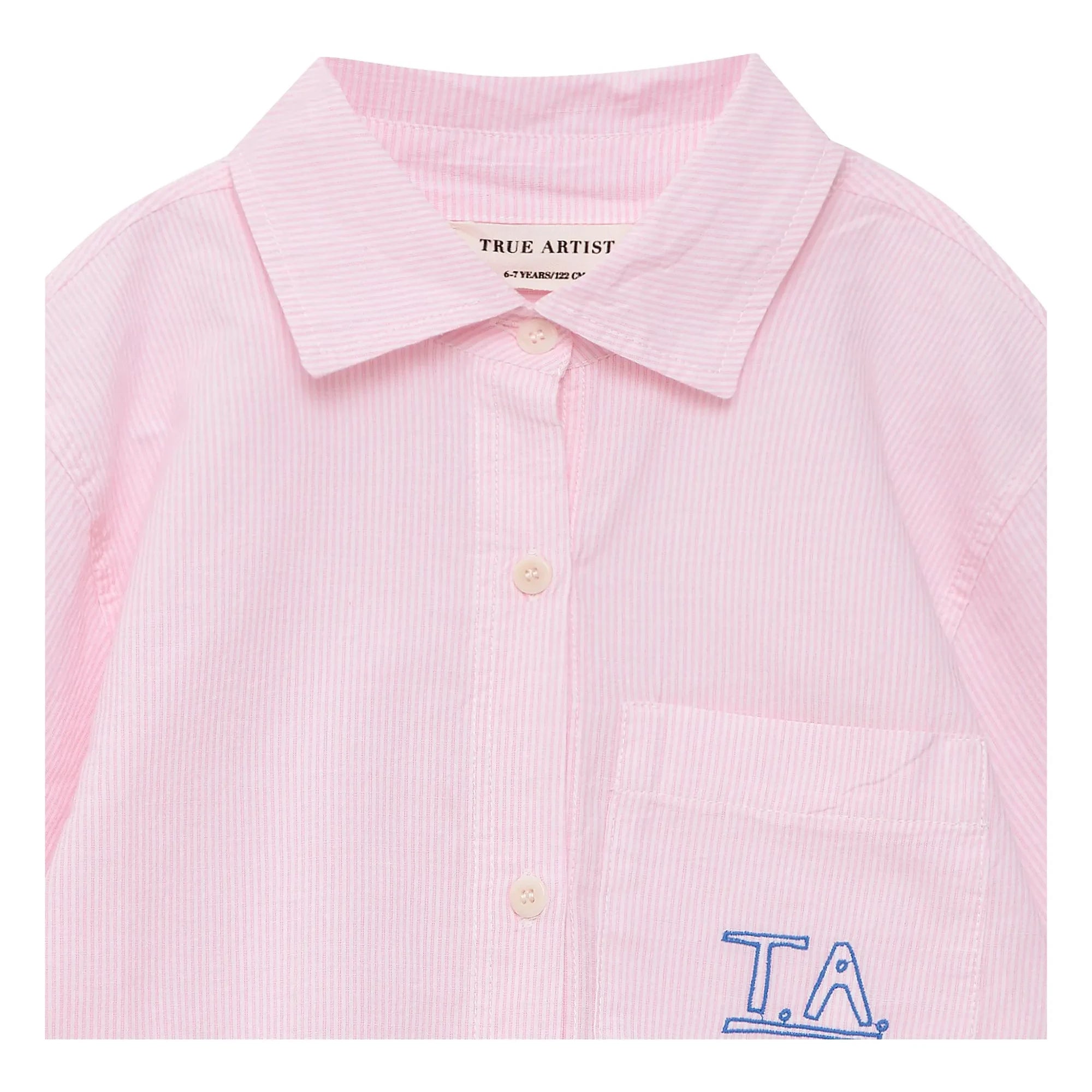 True Artist - Camisa Rayas N.º 6 | Rosa