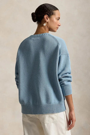 Polo Ralph Lauren Suéter de algodón para mujer