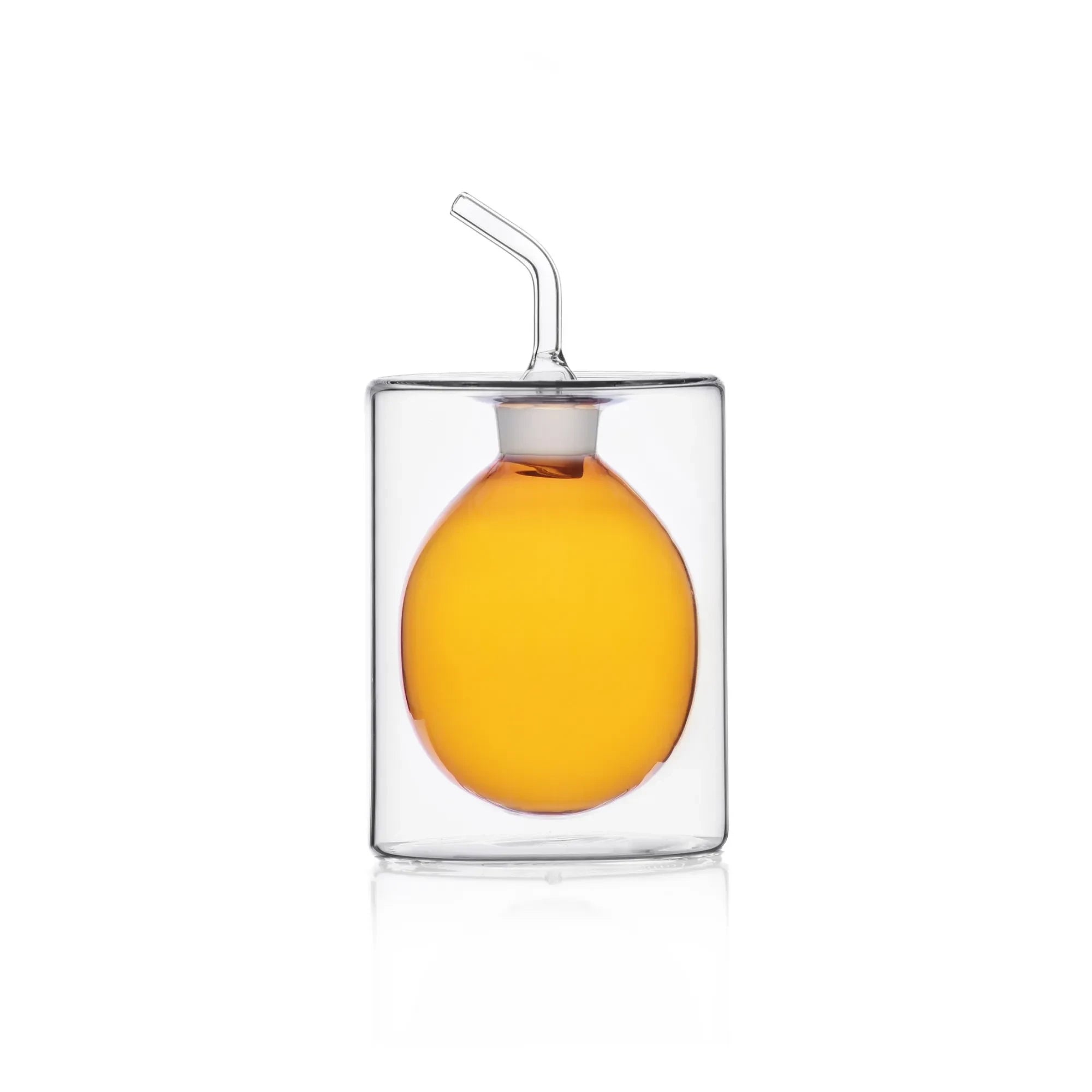 Ichendorf Milano - Aceitera Cilindro de Color 150 ml | Ámbar