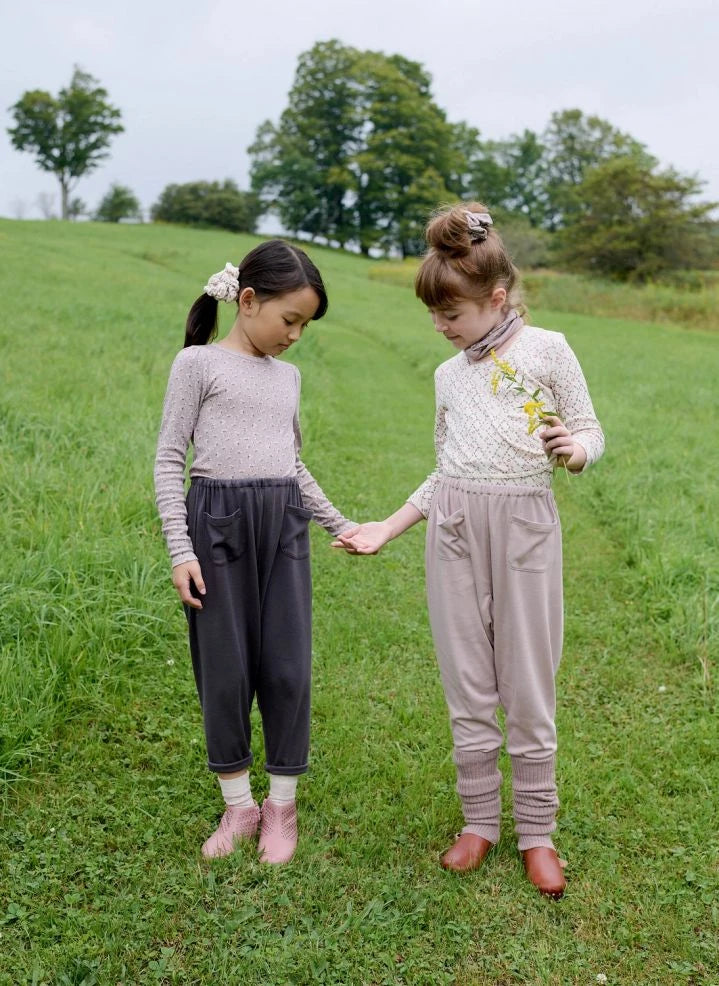 Soor Ploom - Pantalones Harem | Beige Rosa