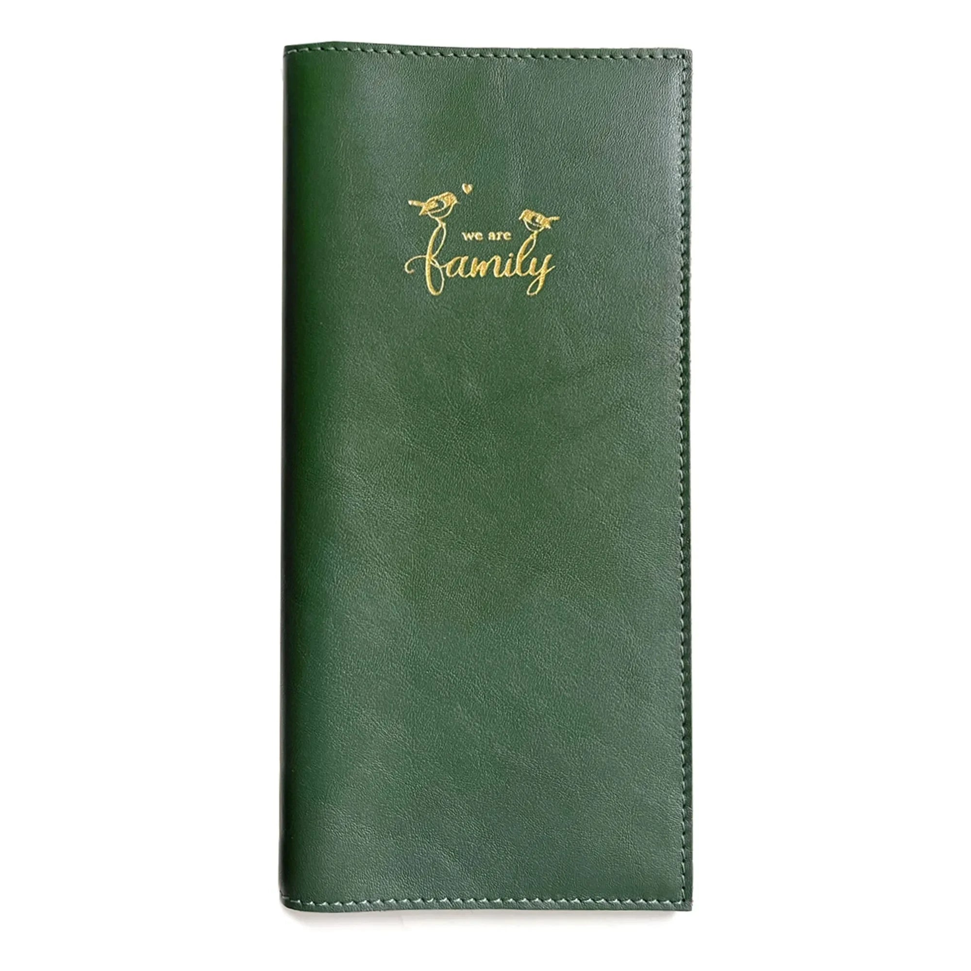 Barnabé aime le café - Funda para libros familiar de cuero | Agave