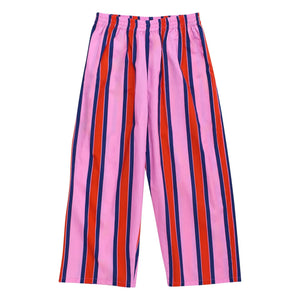 Maison Mangostan - Pantalones a Rayas | Rosa