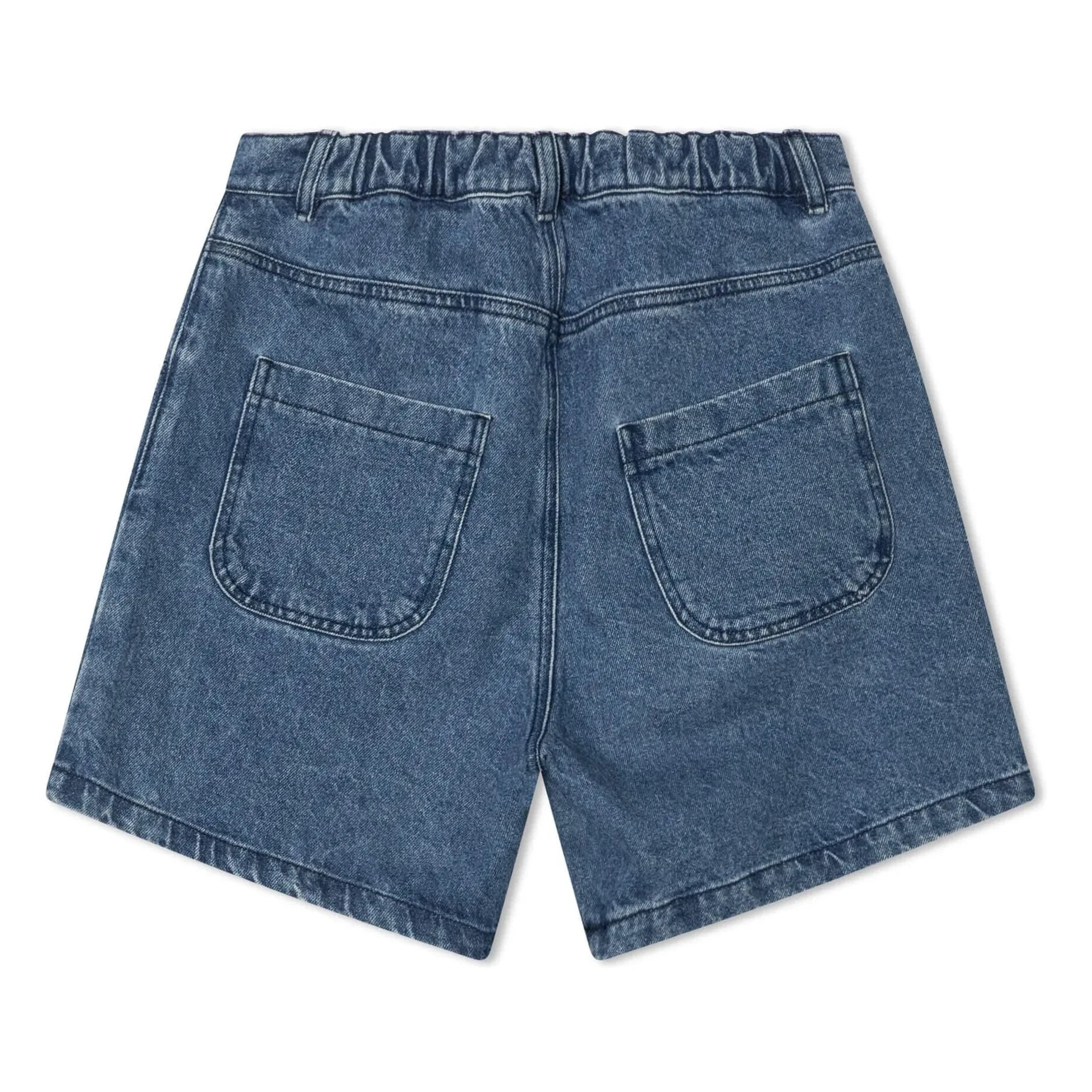 Matona - Pantalones cortos de algodón orgánico vaquero | Azul