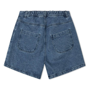 Matona - Pantalones cortos de algodón orgánico vaquero | Azul