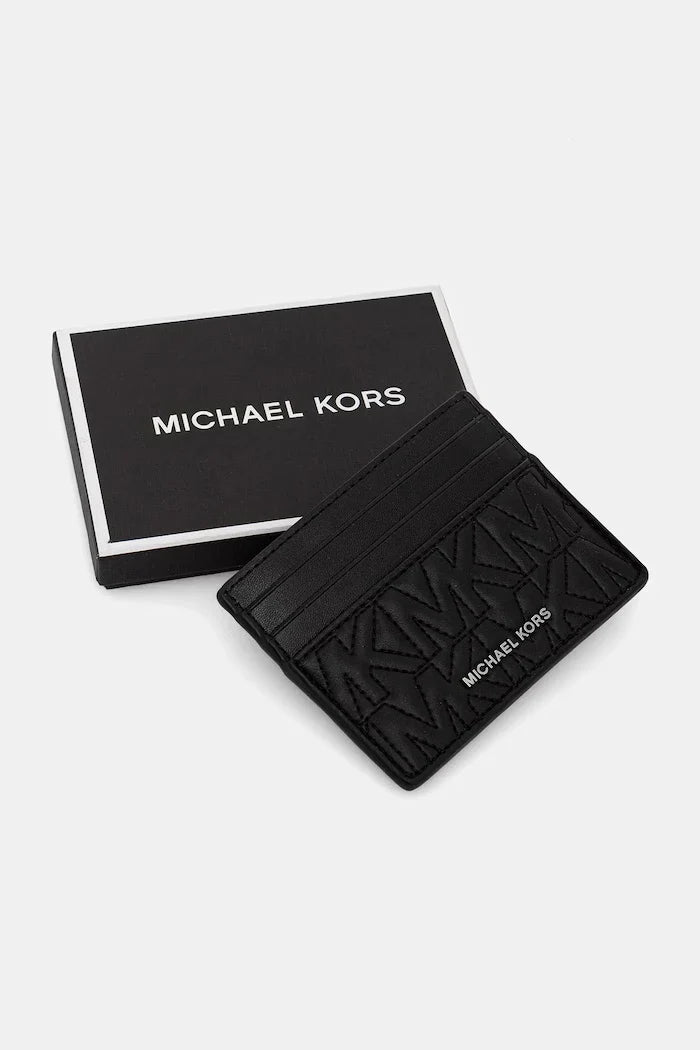 Tarjetero de cuero Michael Kors