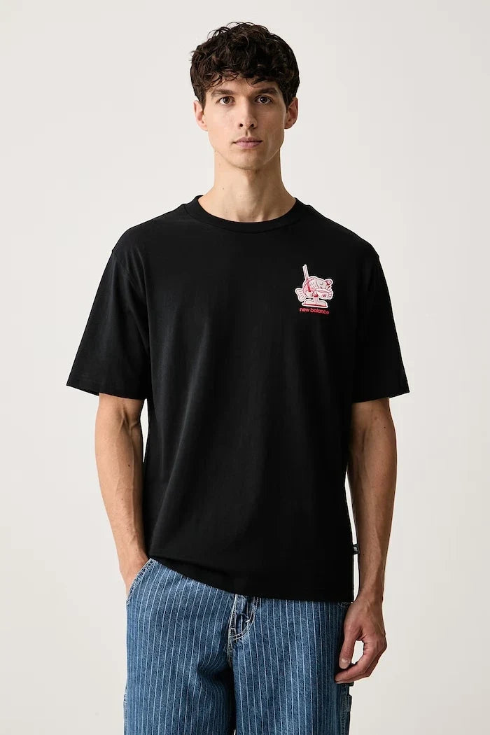 Camiseta de algodón para hombre New Balance Ramen