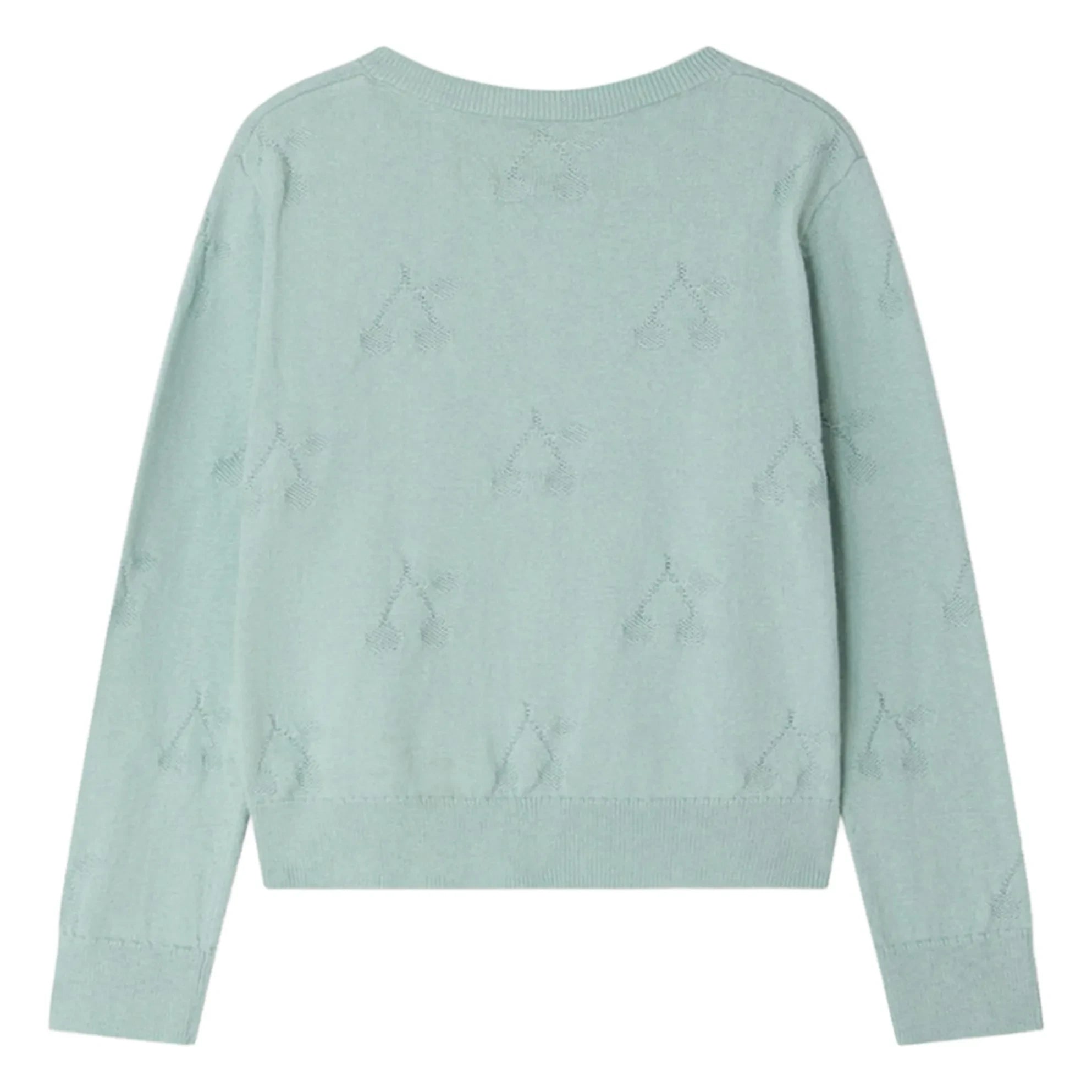Bonpoint - Cárdigan Pointelle Lysia Algodón Orgánico | Celadón