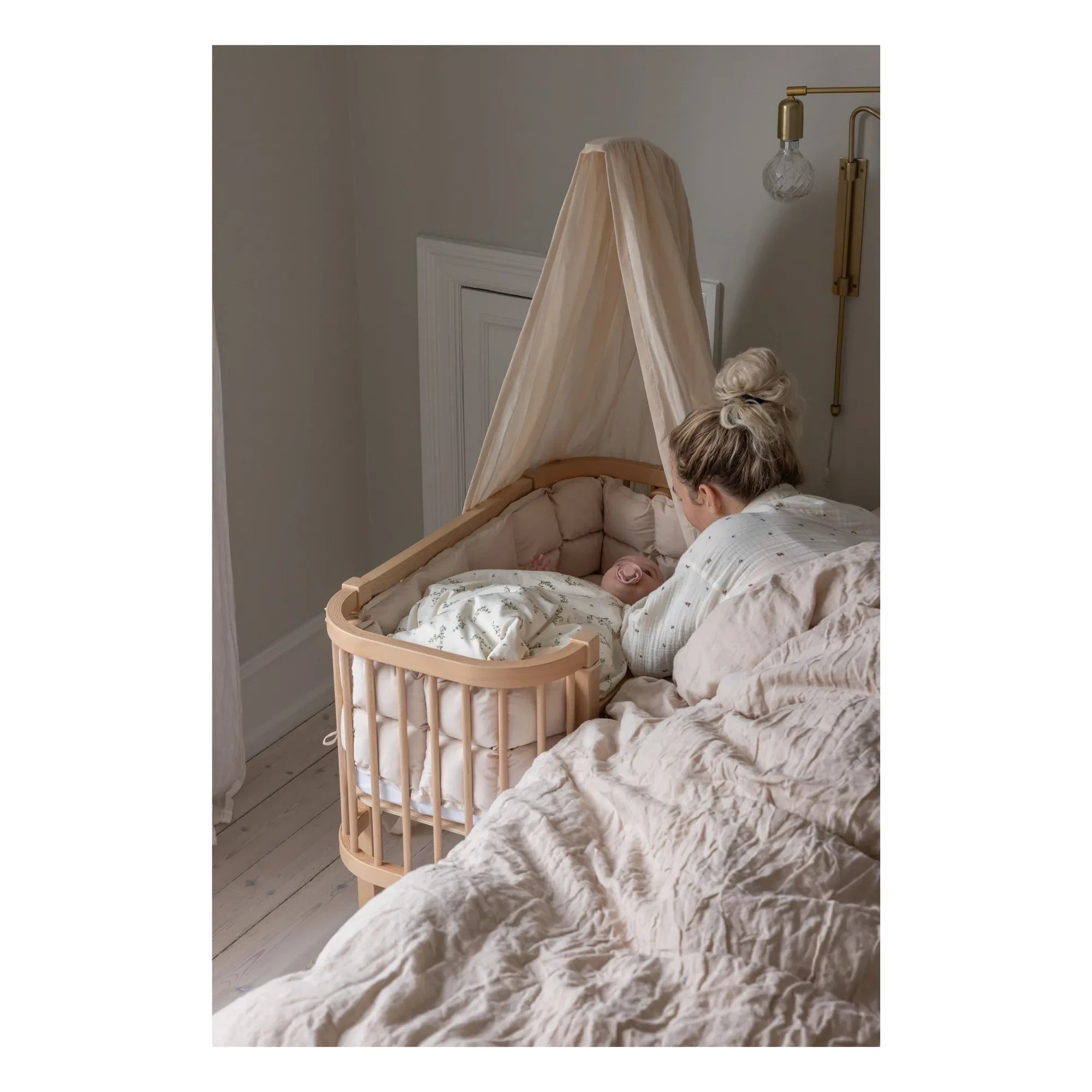 Sebra - Cuna colecho de madera | Haya