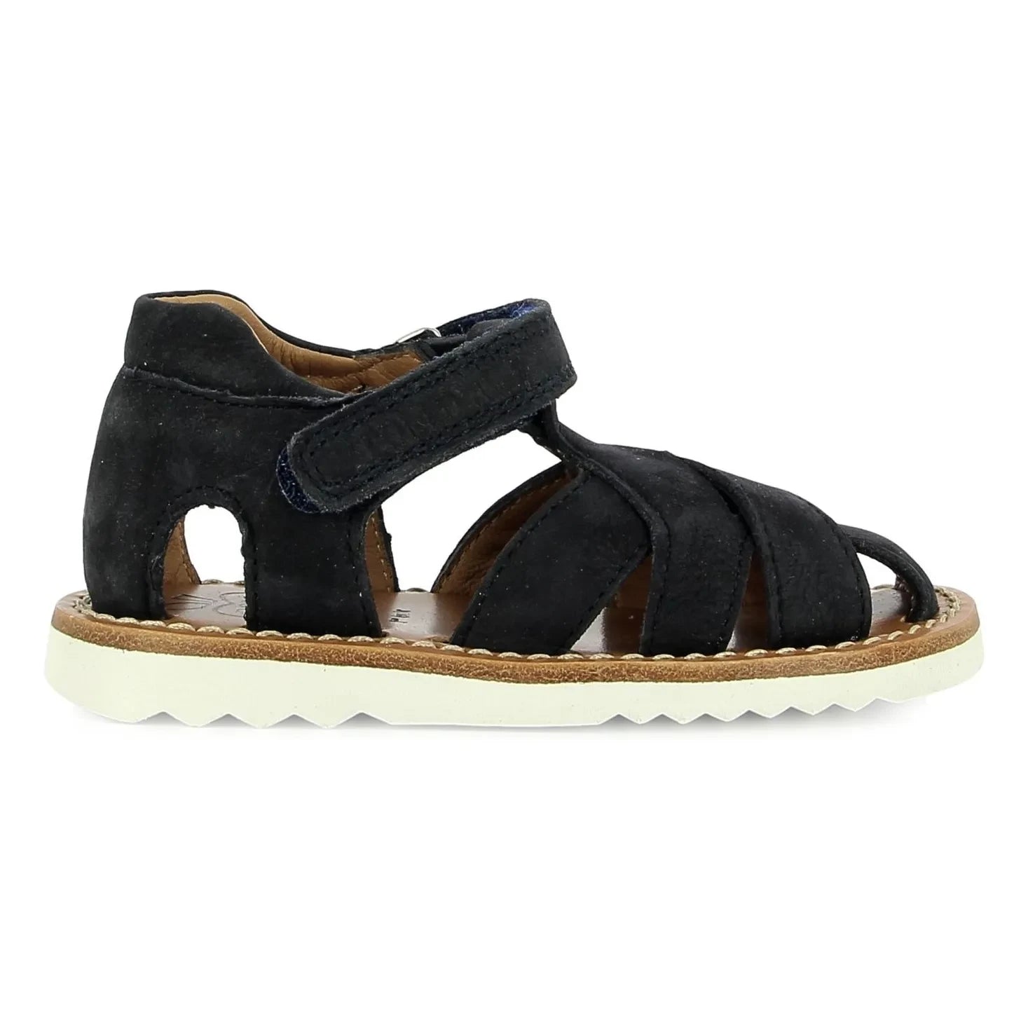 Sandalias Pom d'Api - Waff Cross Nubuck | Azul marino