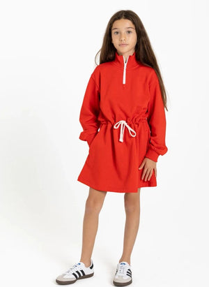 Dedo en la nariz - Nour Vestido | Rojo