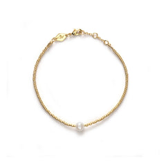 Anni Lu - Pulsera de perlas | Oro