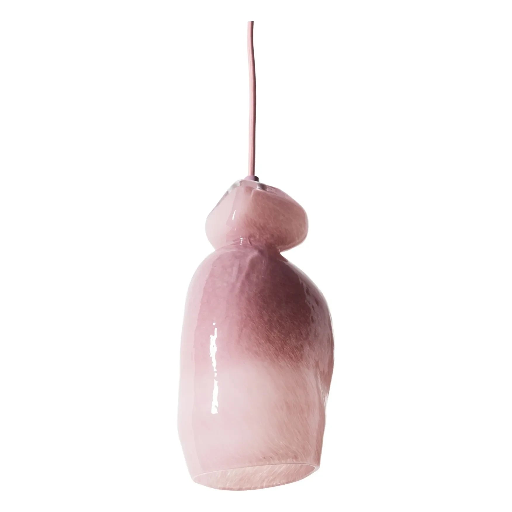 HKliving - Lámpara colgante de cristal, Nienke Sikkema | Rosa