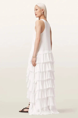 AllSaints vestido de algodón CAVARLY