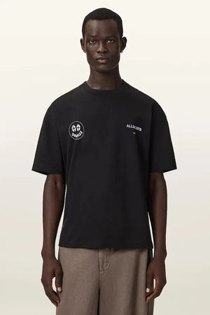 Camiseta de algodón para hombre AllSaints SPINNER