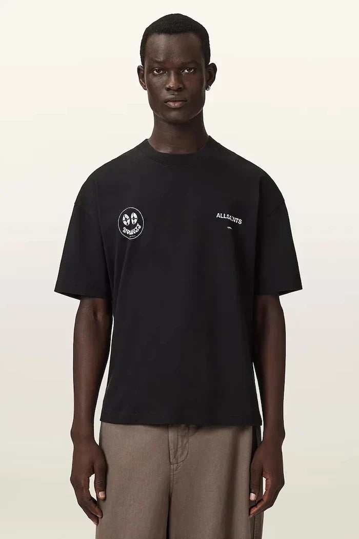 Camiseta de algodón para hombre AllSaints SPINNER