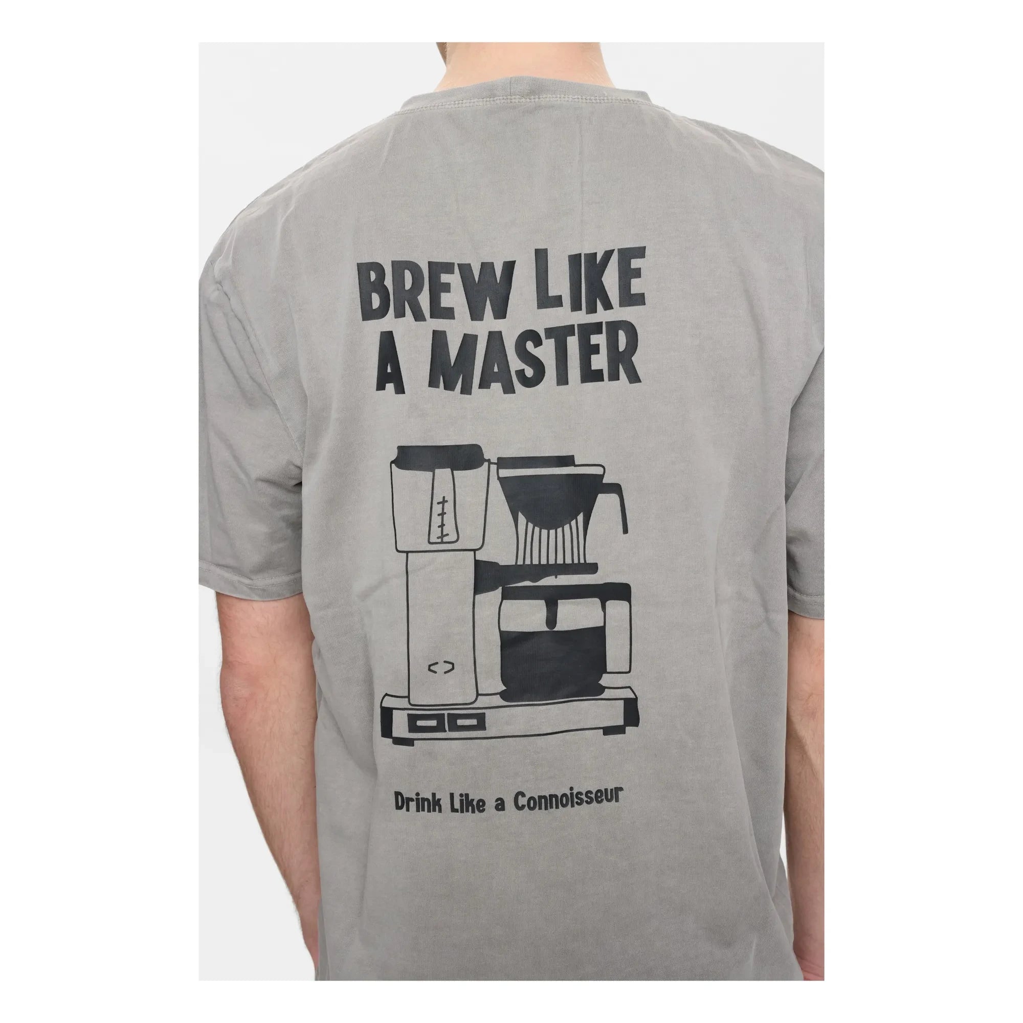 Anerkjendt - Camiseta Akvillads Brewlikeamaster | Gris jaspeado