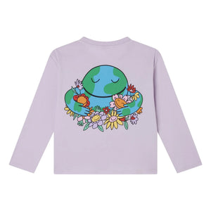 Stella McCartney Kids - Camiseta Corazón | Lila