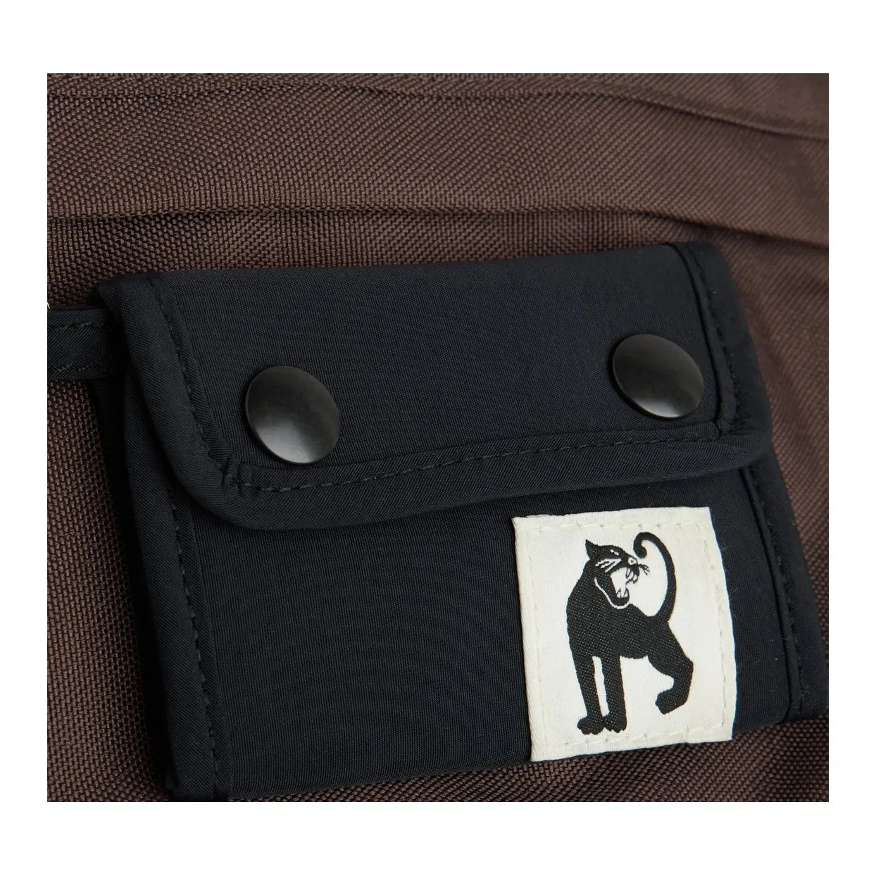 Mini Rodini - Panther Geri Dönüştürülmüş Elyaf Sırt Çantası | Kahverengi