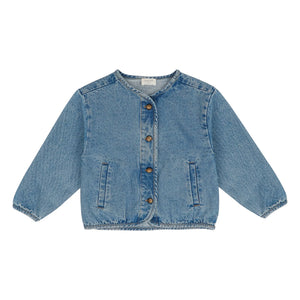 Jenest - Chaqueta vaquera de algodón orgánico Bobbi | Azul