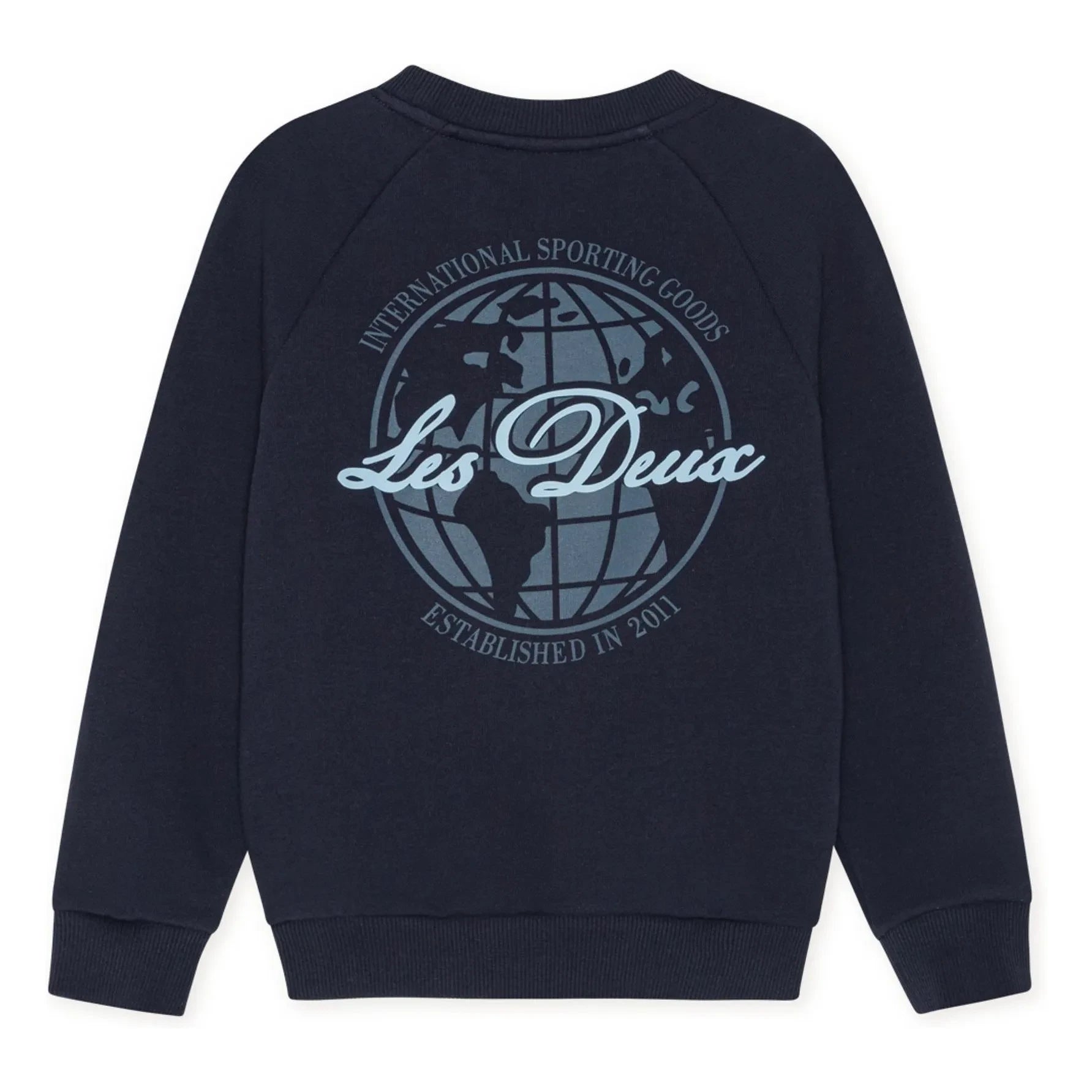 Les Deux - Globe Les Deux Sudadera de algodón orgánico | Negro