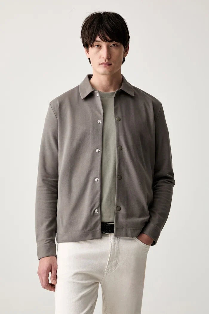 Sudadera de hombre de algodón con cremallera Marc O'Polo