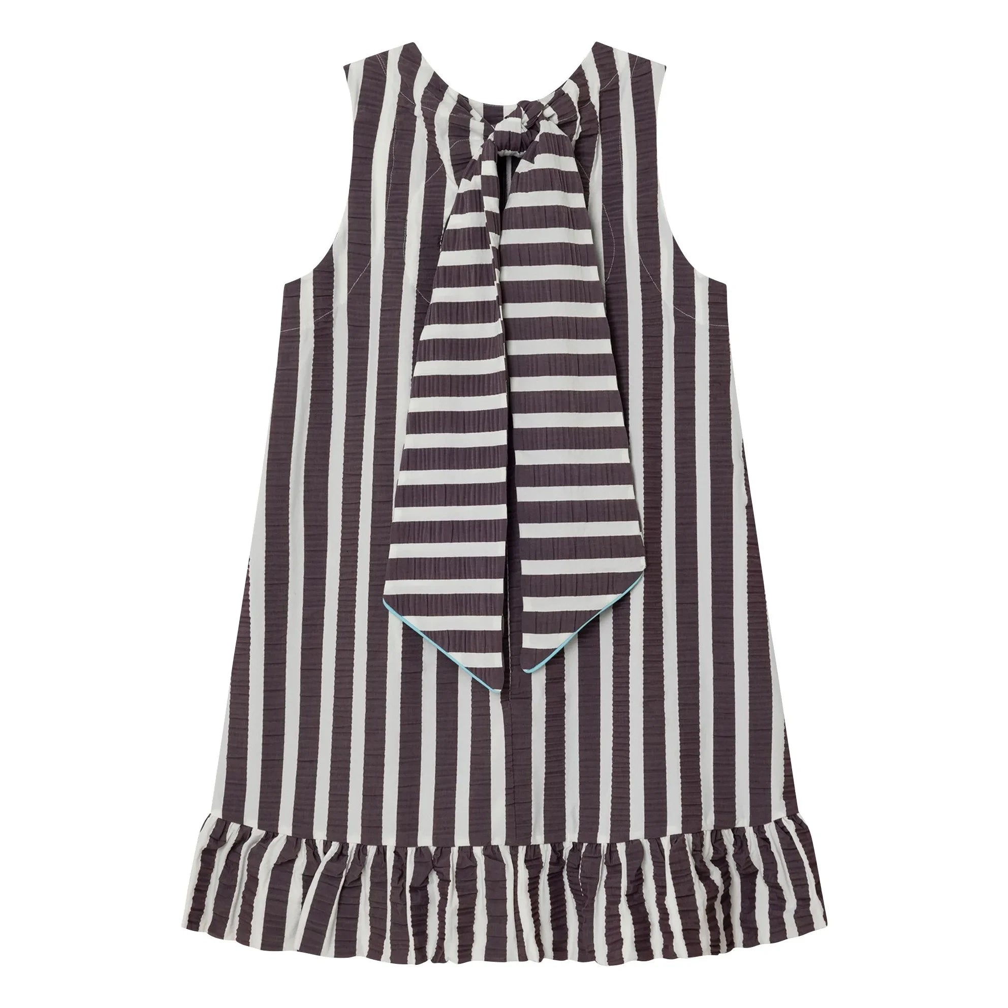 Dr Bloom - Vestido Cocomero Stripes | Berenjena