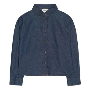Finger in the nose - Camisa Vaquera Corta Crush | Denim crudo