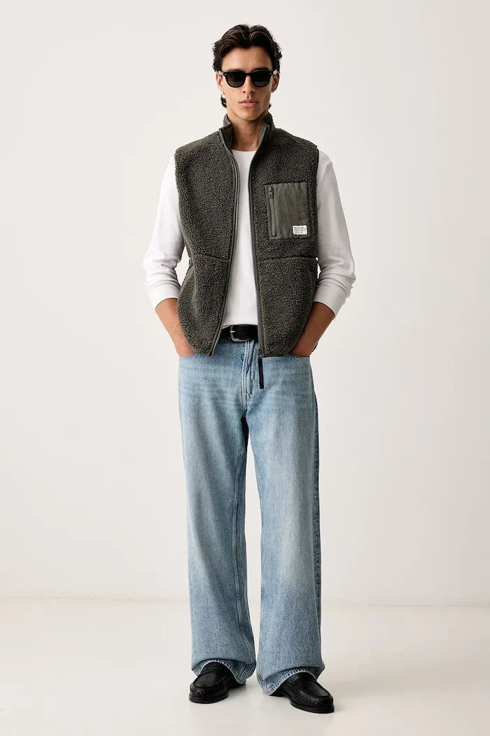 Chaleco polar para hombre
