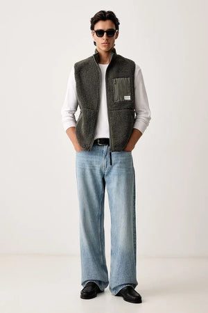 Chaleco polar para hombre